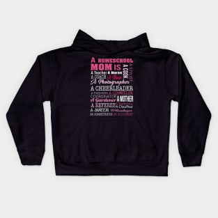 Homeschool Mom Awesome T-Shirt Kids Hoodie